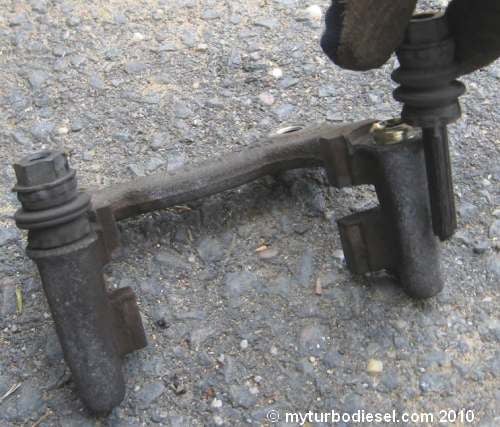 DIY VW Jetta TDI brake job in front and rear and brake pad and brake